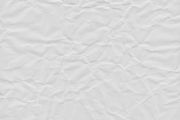White Crumpled Paper Textures