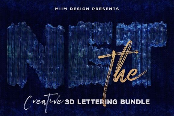 The Net – 3D Lettering