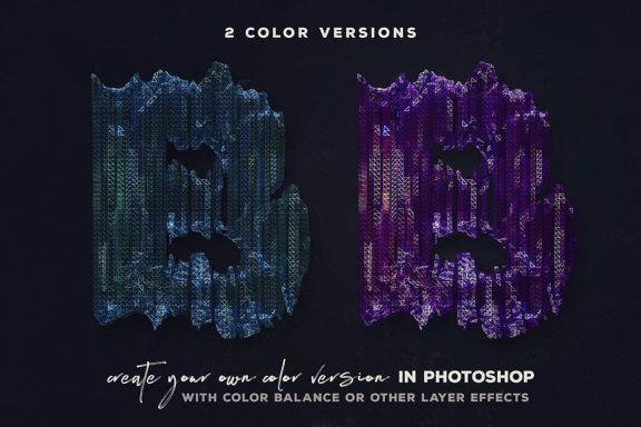 The Net – 3D Lettering