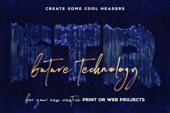 The Net – 3D Lettering