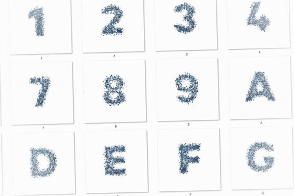 Scrap Glass – 3D Lettering