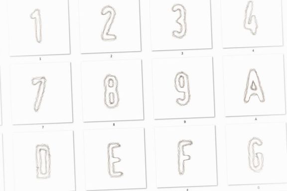 The Wire – 3D Lettering