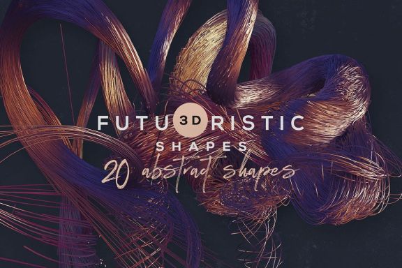 Free 3D Abstract Shapes 18