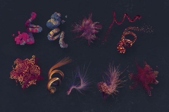 Free 3D Abstract Shapes 18