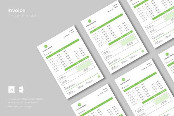 Invoice Design Template