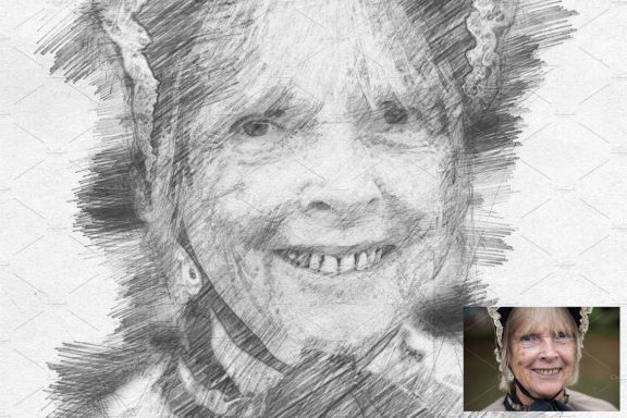 Pencil Sketch Photoshop Action