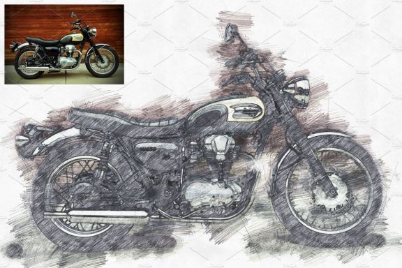 Pencil Sketch Photoshop Action