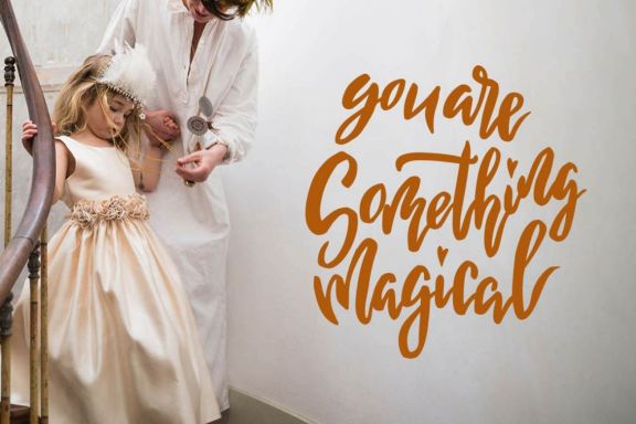 Baby Letterings - Child photo overlays
