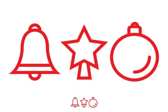 Christmas Line Icons