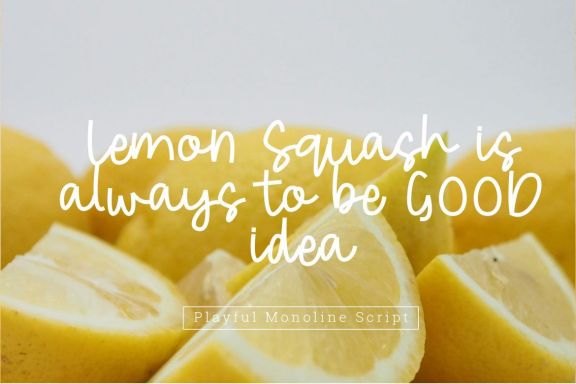 Fresh lemonade