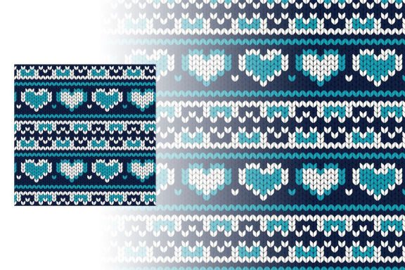 Christmas Seamless Knitting Patterns