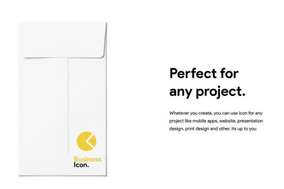 50 Business Icon Flat