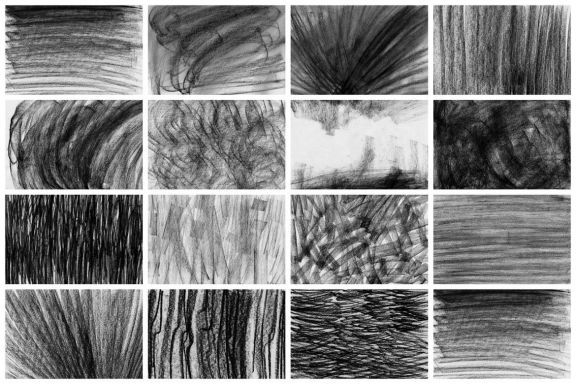 Black Chalk Textures 1