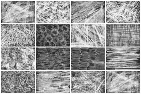Black Chalk Textures 3