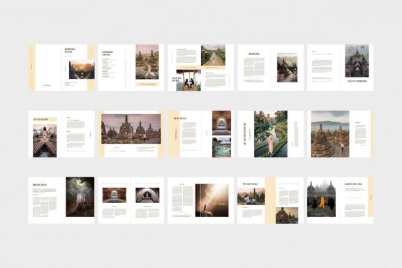 Canva Travel Magazine | Borobudur