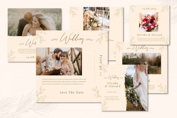 Instagram Moodboard wedding template