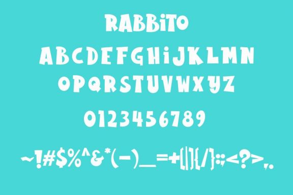 Rabbito Display Font