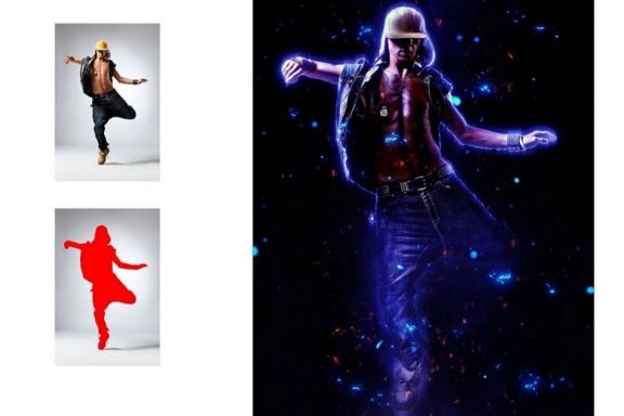Spark Photoshop Action
