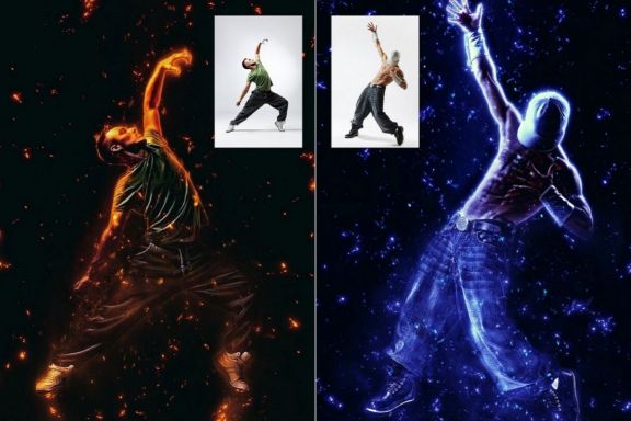 Spark Photoshop Action