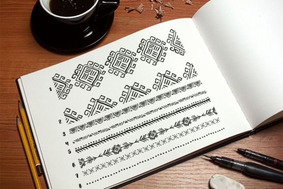 Vector Tribal Brushes for Illustrator