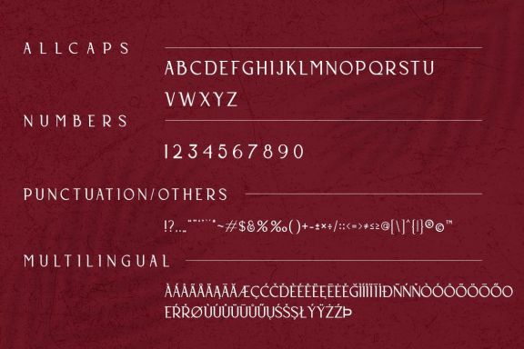 Lorina Stylist Typeface