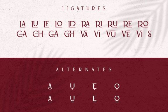 Lorina Stylist Typeface
