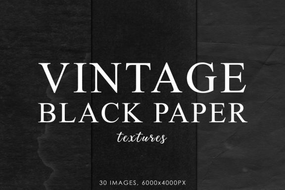 Black Vintage Paper Textures 2