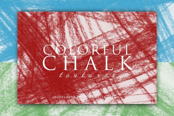 Colorful Chalk Textures 2