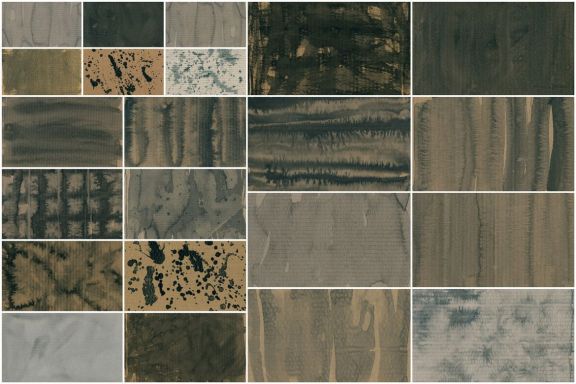 Inked Cardboard Textures
