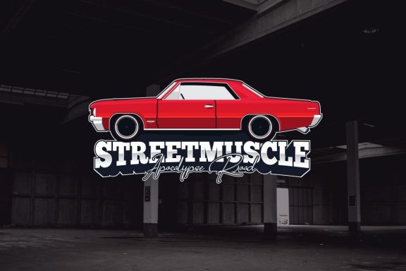 Muscle car logo