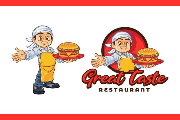 Chef Burger Logo