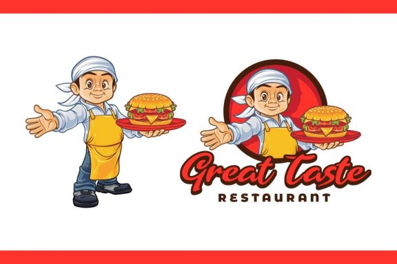 Chef Burger Logo