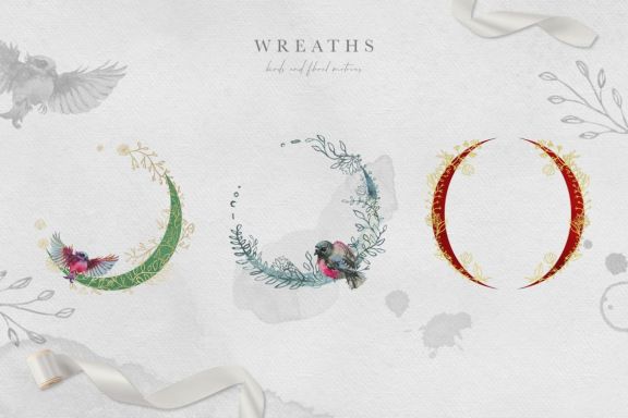 Floral Tenderness Watercolor Collection