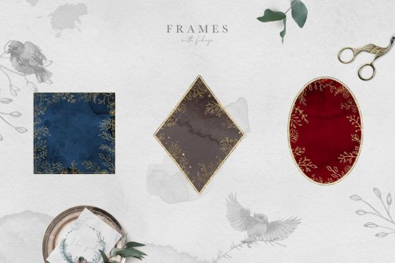 Floral Tenderness Watercolor Collection