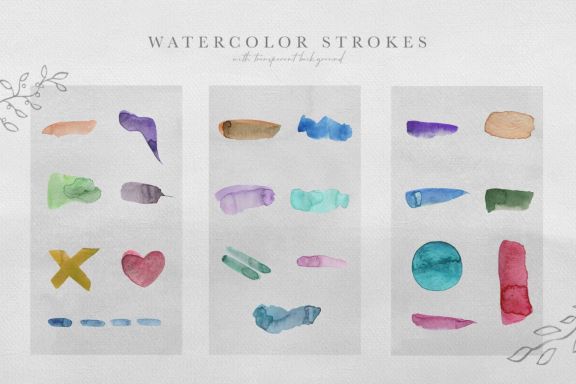 Floral Tenderness Watercolor Collection
