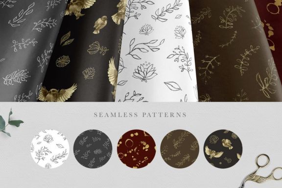 Floral Tenderness Watercolor Collection