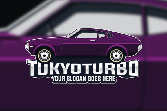 Muscle car logo
