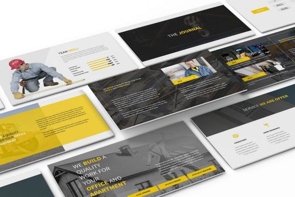 Construction Powerpoint Presentation