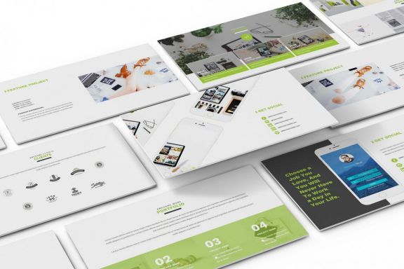 Resume CV Powerpoint Template