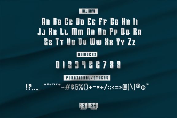 REDNECK Typeface