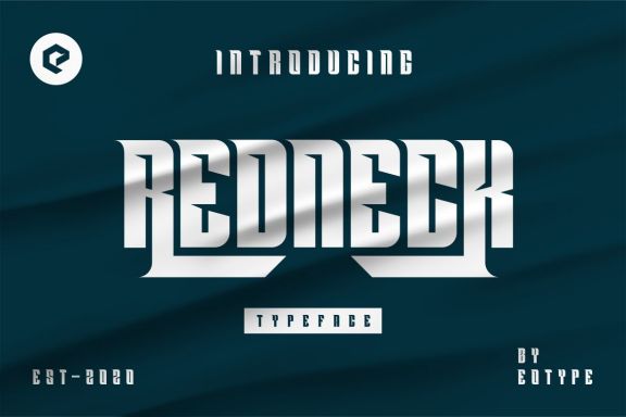 REDNECK Typeface