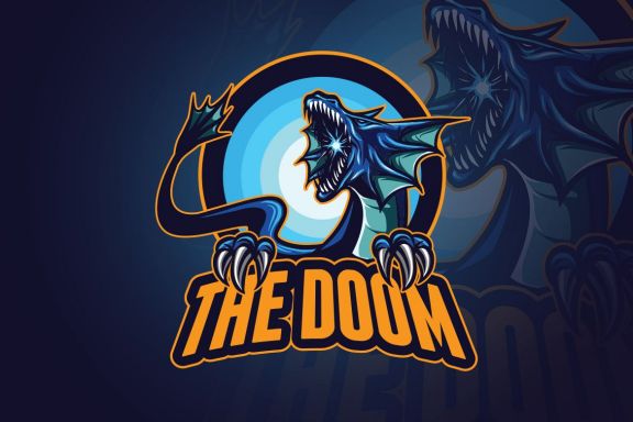 Dragon Doom Esport Logo
