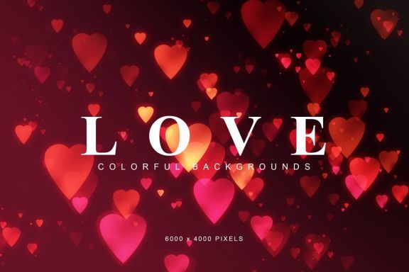 Love Colorful Backgrounds