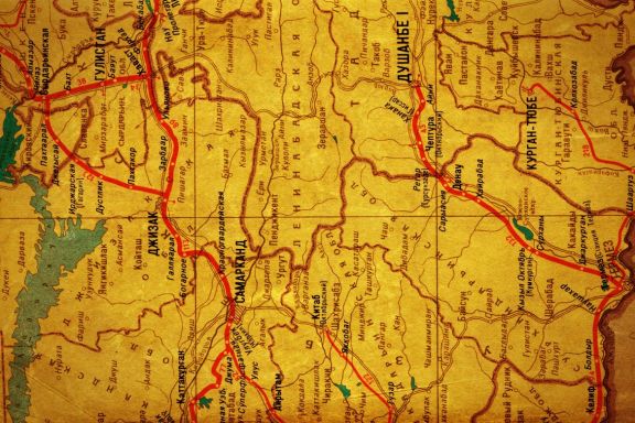 Vintage USSR Map Textures