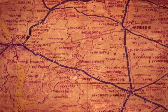 Vintage USSR Map Textures
