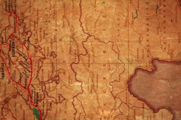 Vintage USSR Map Textures