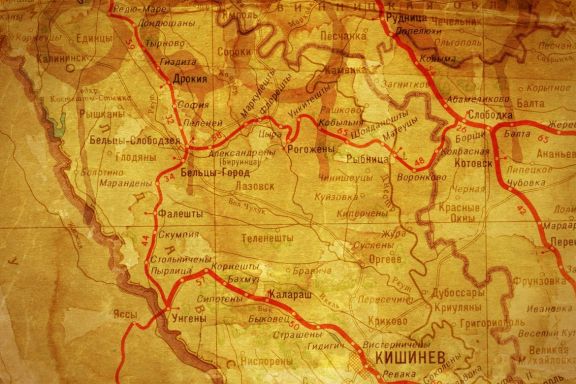 Vintage USSR Map Textures