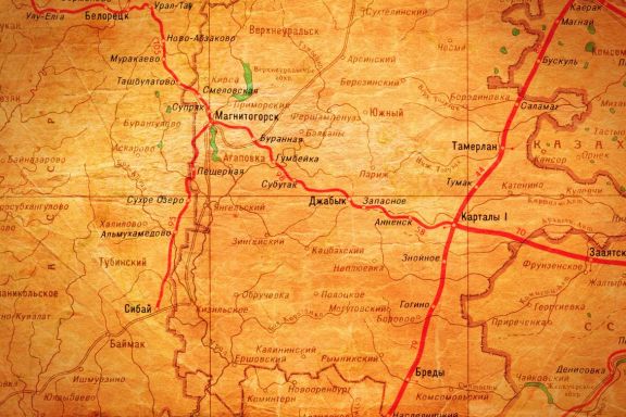 Vintage USSR Map Textures