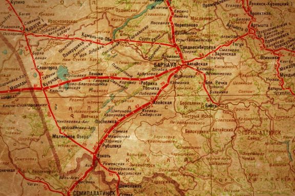 Vintage USSR Map Textures
