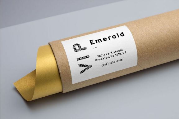 Emerald Display Font